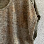 Dantelle Metallic Shimmer High Low Cap Sleeve Top Large Photo 2