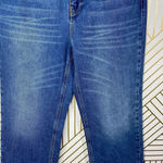 ALC Frank ALC A.L.C. Malone Jeans Pant Cropped High Waist Denim Medium Wash Blue Size 10 Photo 3