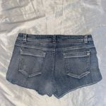 L.E.I y2k medium wash denim micro mini shorts Photo 4