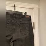 Levi's Levi’s 505 Size 12 Straight Leg Black Denim Zip Up Classic Jeans Photo 4