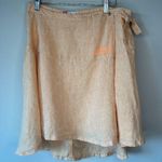 Diesel NWT 100% Linen Vintage Y2K Midi Length Skirt Size 16 Adjustable Side Tie Photo 1