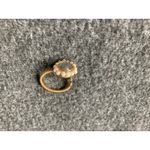 Retro small Aquamarine Freshwater Pearl Lace 14K Golden Filled Hand Photo 2