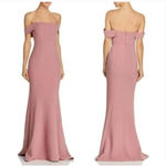 Likely New Bartolli Nors Mermaid Evening Gown Blush Maxi Dress Women's Size 2 Photo 1