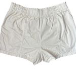 Madewell  Garment-Dyed Pull-On Paperbag Shorts Antique Cream Size‎ 31 Photo 6