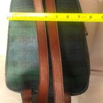 Ralph Lauren  Black Watch Medium Backpack With Adjustable Leather Straps Vintage Photo 8