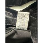 Amanda Smith  Velvet Velour Long Sleeve Maxi Dress Wednesday‎ Style Black Size 12 Photo 7