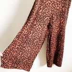 American Eagle  Outfitters Leopard Animal Print Cropped Jumpsuit XS Photo 7