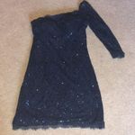 Jessica Simpson navy cocktail holiday party dress! Photo 1