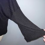 Love Riche Black sweater top shirt woman’s medium  Photo 1