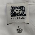 Anne Klein  Women's White Shirt/Button Up Size XL SKU 3562 Photo 3