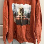 Taylor Swift  Evermore Album Cover Burnt Orange Hoodie XL Photo 0