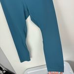 Lululemon  Align High Rise Crop Leggings Sz 10 Blue Green Nulu Photo 8