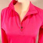 Danskin bright pink neon 1/4 zip athletic top size small Photo 1