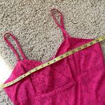 Lilly Pulitzer 🩷 beautiful pink eyelet midi tank dress Photo 8