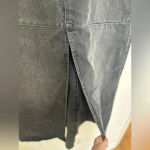 Reformation  Jeans Tazz‎ Maxi Denim Skirt 31 Photo 4