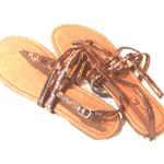 Just Be New mocha sandals gladiator style size 9 Photo 0