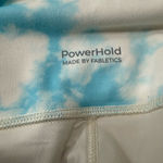 Fabletics PowerHold Leggings Size S Blue White Tie Dye Photo 7