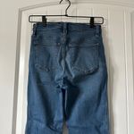 Madewell  Stovepipe‎ Jeans High Rise Denim Blue Wash Size 24 Photo 4