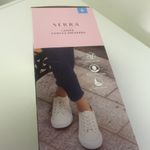 Serra Ladies Canvas sneakers striped yellow size 8 new Photo 2