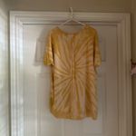 Kori  Mustard Tie-Dye Top Photo 5