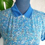 Cutter and Buck  Floral Golf Polo Shirt Photo 1