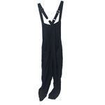 VICI  Black Wide Leg Bib Overalls Jumpsuit Women's Small Adjustable Straps Photo 2