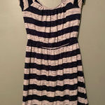 Maurice's Maurice’s Striped Scoop Neck Elastic Waist Short Sleeve Dress Size Small Photo 0