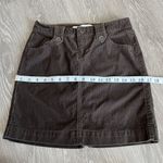 Old Navy  Skirt Womens Size 0 Petite Corduroy Mini Brown Photo 5