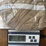 Laura Scott Petite Sweater Embellished Gold Knit Cardigan Women's Small Petite Photo 12