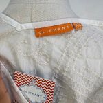 Oliphant White Shift Dress Gold Sequin & Tassels Size XS Photo 2