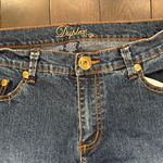 Vintage Y2K Duplex by Tyte Flare Indigo Denim Blue Wide Leg Jeans Sz 12P Photo 3