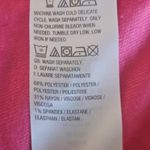 Isaac Mizrahi Live! Pink Tunic Dress with White Ruffle Collar Photo 2