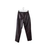 Aritzia  Wilfred The Melina High-Waisted Straight-Leg Vegan Leather Pants Size 12 Photo 5