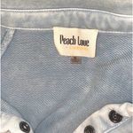 Peach Love California  balloon sleeve snap pullover Photo 3