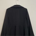 Lane Bryant Plus Size Solid Black Three Button Long Duster Work Blazer or Jacket Photo 11