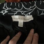 Chelsea & Theodore High Waist Floral Shorts in Black and White Size 8 Photo 3