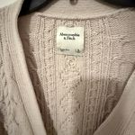 Abercrombie & Fitch  Taupe Cable Knit Cardigan Photo 2