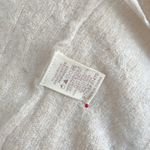 Bohme NEW  S Small Womens Sweater Dress Belted Cream/Beige/Camel V-Neck Midi Photo 4