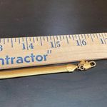 Premier Designs Vintage Crown PD Gold-tone Snake Flat Chain 16” Necklace Photo 4