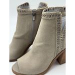 Vince Camuto NEW  Womens 8.5 Suede Block Heel Ankle Boots Grey Western Chic Shoes Photo 6