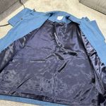 Emerson Fry Women’s Denim Layering Jacket Shell Button Front in Indigo Denim S Blue Photo 9