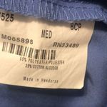 Landau Women’s Warm Up Scrub Jacket Size Medium Blue Color Photo 6