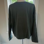 James Perse  Olive Green Lightweight 100% Cotton Sweatshirt, Size 3 (large), EUC Photo 3