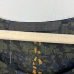 Jenni Kayne 100% silk plaid printed semi sheer blouse Photo 2