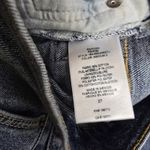 RE/DONE Womens Jeans 90s High Rise Ankle Crop Bright Faded Blue Button Fly 27 Photo 5