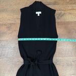 Calvin Klein  Black Belted Sleeveless Cardigan Belted Duster Photo 10