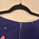 Teri Jon Rickie Freeman Royal Blue Embellished Shoulder Sheath Dress – Size 8 Photo 7