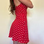 Princess Polly Red polka dot mini dress Photo 3