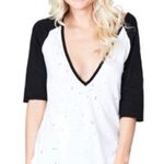 Emma & Sam Distressed Baseball T-Shirt Photo 0