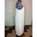 nightgown lace long pink nude nylon Size XL Photo 6